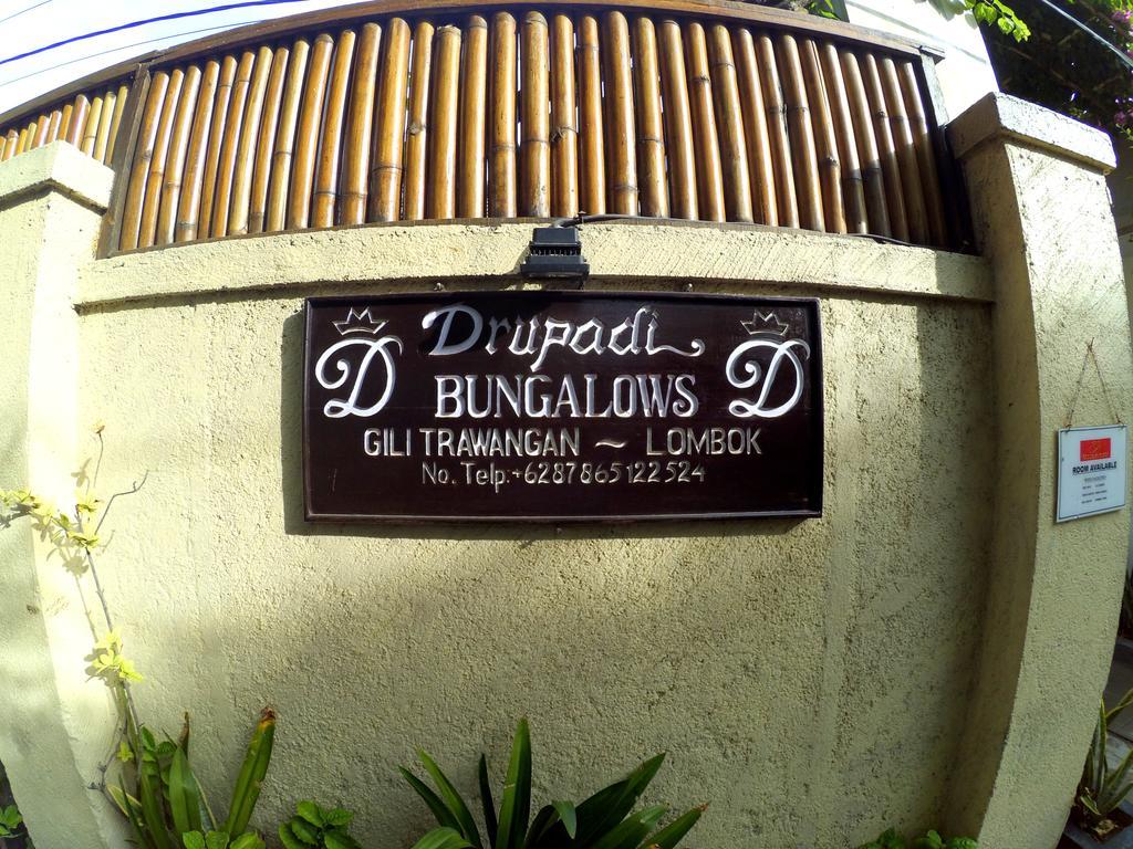Drupadi Bungalows Gili Trawangan Extérieur photo